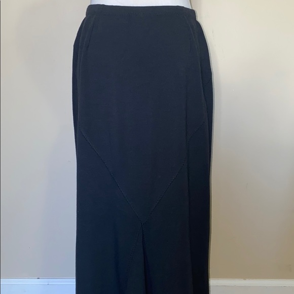 Eileen Fisher Viscose Wool Blend Flared Bottom M - Picture 3 of 8